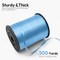 500 Yards 3/16" Crimped Curling Ribbon Light Blue, Balloon String Curly Ribbon 1 Roll for Gift Wrapping